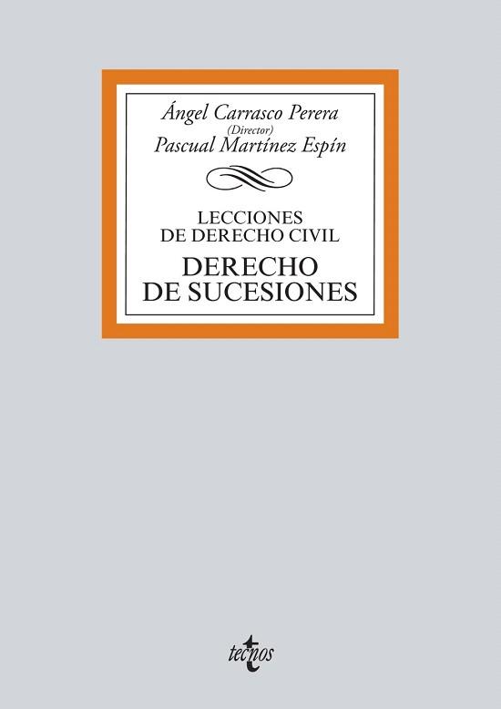 DERECHO DE SUCESIONES | 9788430961368 | MARTÍNEZ ESPÍN, PASCUAL | Llibres Parcir | Llibreria Parcir | Llibreria online de Manresa | Comprar llibres en català i castellà online