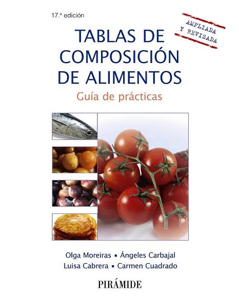 TABLAS DE COMPOSICIÓN DE ALIMENTOS | 9788436833638 | MOREIRAS TUNI, OLGA/CARBAJAL, ÁNGELES/CABRERA FORNEIRO, LUISA/CUADRADO VIVES, CARMEN | Llibres Parcir | Llibreria Parcir | Llibreria online de Manresa | Comprar llibres en català i castellà online