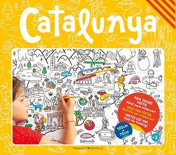 CATALUNYA, MAPA PARA COLOREAR | 9788484788522 | VARIOS AUTORES | Llibres Parcir | Llibreria Parcir | Llibreria online de Manresa | Comprar llibres en català i castellà online