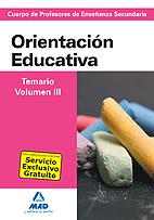 VOL 3 ORIENTACION EDUCATIVA TEMARIO | 9788467627947 | Llibres Parcir | Llibreria Parcir | Llibreria online de Manresa | Comprar llibres en català i castellà online