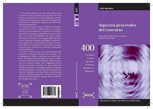 Aspectos procesales del concurso | 9788497909884 | De Castro Aragonés, Juan Manuel/Ramos Ibós, Teresa | Llibres Parcir | Llibreria Parcir | Llibreria online de Manresa | Comprar llibres en català i castellà online