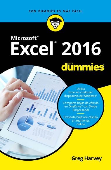 EXCEL 2016 PARA DUMMIES | 9788432903847 | HARVEY, GREG | Llibres Parcir | Librería Parcir | Librería online de Manresa | Comprar libros en catalán y castellano online