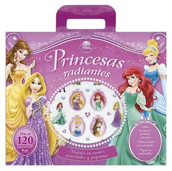 PRINCESAS RADIANTES (MALETINCON CUENTOS,ACTIVIDADES Y PEGATINAS) | 9788499515663 | DISNEY | Llibres Parcir | Llibreria Parcir | Llibreria online de Manresa | Comprar llibres en català i castellà online