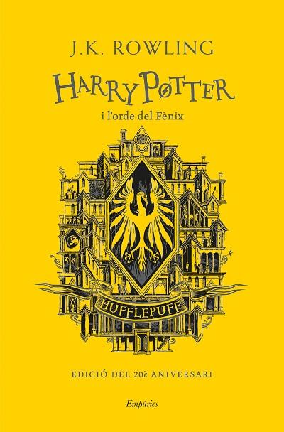 HARRY POTTER I L'ORDE DEL FÈNIX (HUFFLEPUFF) | 9788418833144 | ROWLING, J.K. | Llibres Parcir | Llibreria Parcir | Llibreria online de Manresa | Comprar llibres en català i castellà online