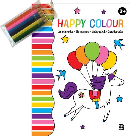 HAPPY COLOUR - LOS UNICORNIOS | 9789403228938 | BALLON | Llibres Parcir | Llibreria Parcir | Llibreria online de Manresa | Comprar llibres en català i castellà online