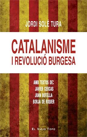 CATALANISME I REVOLUCIó BURGESA | 9788416995431 | SOLé TURA, JORDI | Llibres Parcir | Llibreria Parcir | Llibreria online de Manresa | Comprar llibres en català i castellà online