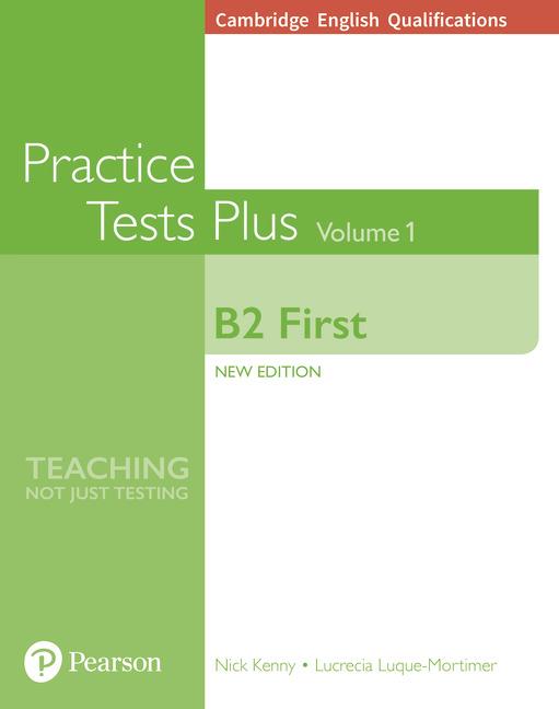 CAMBRIDGE ENGLISH QUALIFICATIONS: B2 FIRST VOLUME 1 PRACTICE TESTS PLUS(NO KEY) | 9781292208749 | KENNY, NICK / LUQUE-MORTIMER, LUCRECIA | Llibres Parcir | Llibreria Parcir | Llibreria online de Manresa | Comprar llibres en català i castellà online