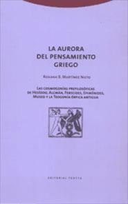 AURORA PENSAMIENTO GRIEGO | 9788481644135 | Llibres Parcir | Llibreria Parcir | Llibreria online de Manresa | Comprar llibres en català i castellà online