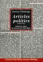 ARTICLES POLITICS 1924-1936 | 9788484153870 | VILLALONGA LLORENÃ | Llibres Parcir | Llibreria Parcir | Llibreria online de Manresa | Comprar llibres en català i castellà online