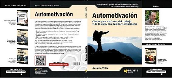 AUTOMOTIVACION claves para disfrutar del trabajo y de la vi | 9788415330615 | ANTONIO VALLS | Llibres Parcir | Llibreria Parcir | Llibreria online de Manresa | Comprar llibres en català i castellà online