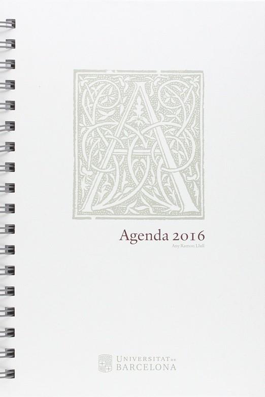 AGENDA . 2016. ANY RAMON LLULL | 9788447539444 | Llibres Parcir | Llibreria Parcir | Llibreria online de Manresa | Comprar llibres en català i castellà online