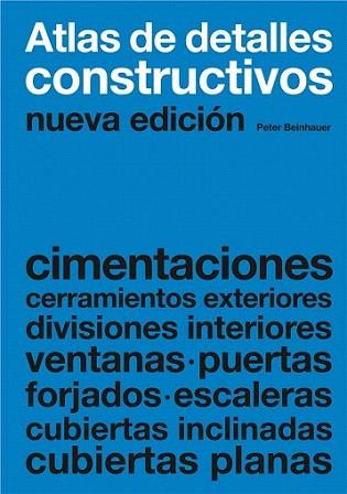 Atlas de detalles constructivos | 9788425224720 | Beinhauer, Peter | Llibres Parcir | Llibreria Parcir | Llibreria online de Manresa | Comprar llibres en català i castellà online