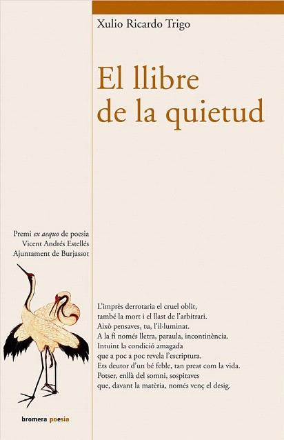 EL LLIBRE DE LA QUIETUD | 9788476607039 | TRIGO | Llibres Parcir | Llibreria Parcir | Llibreria online de Manresa | Comprar llibres en català i castellà online