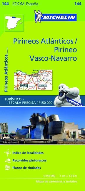 MAPA ZOOM PIRINEOS ATLÁNTICOS / PIRINEO VASCO-NAVARRO | 9782067218093 | AAVV | Llibres Parcir | Llibreria Parcir | Llibreria online de Manresa | Comprar llibres en català i castellà online