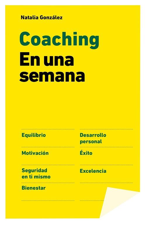 COACHING EN UNA SEMANA | 9788498754216 | GONZÁLEZ VILLAR, NATALIA PALOMA | Llibres Parcir | Llibreria Parcir | Llibreria online de Manresa | Comprar llibres en català i castellà online