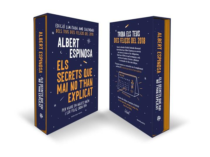 ELS SECRETS QUE MAI NO T'HAN EXPLICAT (EDICIÓ ESPECIAL AMB CALENDARI 2018) | 9788416930197 | ESPINOSA, ALBERT | Llibres Parcir | Llibreria Parcir | Llibreria online de Manresa | Comprar llibres en català i castellà online