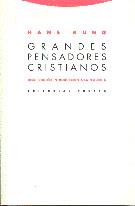 GRANDES PENSADORES CRISTIANOS | 9788481640809 | Hans KUNG | Llibres Parcir | Llibreria Parcir | Llibreria online de Manresa | Comprar llibres en català i castellà online