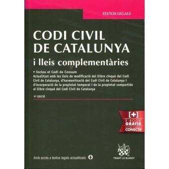 CODI CIVIL DE CATALUNYA I LLEIS COMPLEMENTÀRIES 9ª EDICIÓ 2015 | 9788491192220 | SOLÉ RESINA,JUDITH | Llibres Parcir | Llibreria Parcir | Llibreria online de Manresa | Comprar llibres en català i castellà online