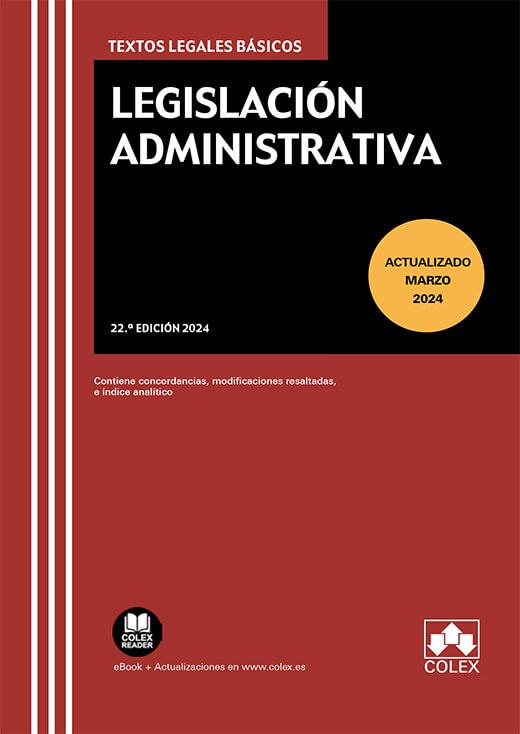 LEGISLACIÓN ADMINISTRATIVA | 9788411943079 | S.L., EDITORIAL COLEX | Llibres Parcir | Llibreria Parcir | Llibreria online de Manresa | Comprar llibres en català i castellà online