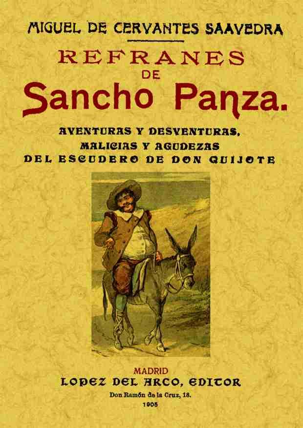 REFRANES DE SANCHO PANZA | 9788495636201 | CERVANTES SAAVEDRA, MIGUEL DE | Llibres Parcir | Llibreria Parcir | Llibreria online de Manresa | Comprar llibres en català i castellà online