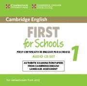 CAMBRIDGE FIRST SCHOOLS UPDATED 1 CD 14 | 9781107669079 | AA.VV | Llibres Parcir | Llibreria Parcir | Llibreria online de Manresa | Comprar llibres en català i castellà online