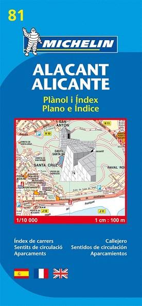 PLANO MICHELIN ALACANT/ALICANTE | 9782067127937 | VV. AA. | Llibres Parcir | Llibreria Parcir | Llibreria online de Manresa | Comprar llibres en català i castellà online