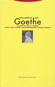 ENCUENTROS CON GOETHE | 9788481644821 | Llibres Parcir | Llibreria Parcir | Llibreria online de Manresa | Comprar llibres en català i castellà online