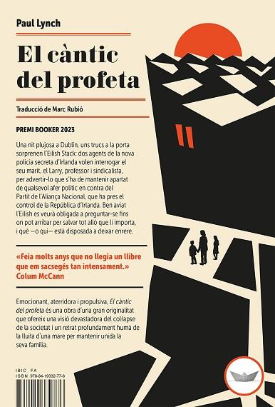 EL CÀNTIC DEL PROFETA | 9788419332776 | LYNCH, PAUL | Llibres Parcir | Llibreria Parcir | Llibreria online de Manresa | Comprar llibres en català i castellà online