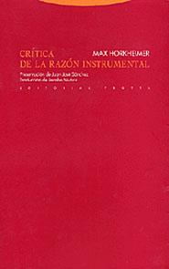 CRITICA DE LA RAZON INSTRUMENTAL | 9788481645682 | HORKHEMER | Llibres Parcir | Llibreria Parcir | Llibreria online de Manresa | Comprar llibres en català i castellà online