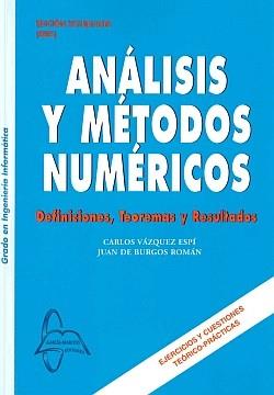 ANALISIS Y METODOS NUMERICOS deficiones teoremas resultados | 9788415214670 | VAZQUEZ C | Llibres Parcir | Librería Parcir | Librería online de Manresa | Comprar libros en catalán y castellano online