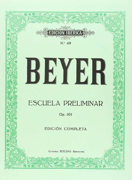 ESCUELA PRELIMINAR OP.101 | 9788480203630 | BEYER, FERDINAND | Llibres Parcir | Llibreria Parcir | Llibreria online de Manresa | Comprar llibres en català i castellà online