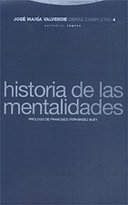 HISTORIA DE LAS MENTALIDADES | 9788481643848 | VALVERDE | Llibres Parcir | Llibreria Parcir | Llibreria online de Manresa | Comprar llibres en català i castellà online