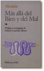 MAS ALLA DEL BIEN Y DEL MAL col biblioteca edaf | 9788471666147 | NIETZSCHE | Llibres Parcir | Llibreria Parcir | Llibreria online de Manresa | Comprar llibres en català i castellà online