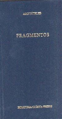 FRAGMENTOS | 9788424927714 | ARISTOTELES | Llibres Parcir | Llibreria Parcir | Llibreria online de Manresa | Comprar llibres en català i castellà online