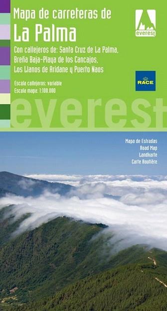 Mapa de carreteras de La Palma | 9788444132419 | Cartografía Everest | Llibres Parcir | Llibreria Parcir | Llibreria online de Manresa | Comprar llibres en català i castellà online