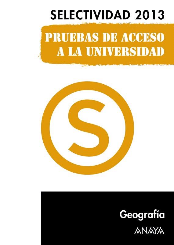 GEOGRAFÍA. SELECTIVIDAD 2013. | 9788467845174 | MUÑOZ-DELGADO Y MÉRIDA, Mª CONCEPCIÓN | Llibres Parcir | Librería Parcir | Librería online de Manresa | Comprar libros en catalán y castellano online