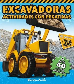 EXCAVADORAS. ACTIVIDADES CON PEGATINAS | 9788408121428 | JCB | Llibres Parcir | Llibreria Parcir | Llibreria online de Manresa | Comprar llibres en català i castellà online