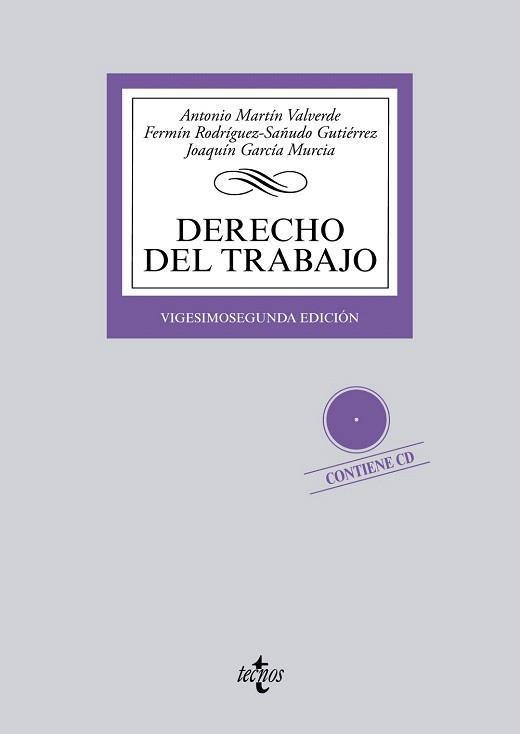 DERECHO DEL TRABAJO | 9788430958948 | MARTÍN VALVERDE, ANTONIO/RODRÍGUEZ-SAÑUDO GUTIÉRREZ, FERMÍN/GARCÍA MURCIA, JOAQUÍN | Llibres Parcir | Llibreria Parcir | Llibreria online de Manresa | Comprar llibres en català i castellà online