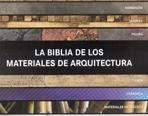 LA BIBLIA DE LOS MATERIALES EN ARQUITECTURA | 9788499367668 | VV AA | Llibres Parcir | Llibreria Parcir | Llibreria online de Manresa | Comprar llibres en català i castellà online