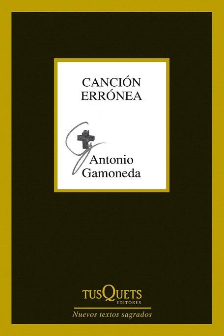 CANCION ERRONEA M-278 | 9788483834374 | GAMONEDA, ANTONIO | Llibres Parcir | Librería Parcir | Librería online de Manresa | Comprar libros en catalán y castellano online