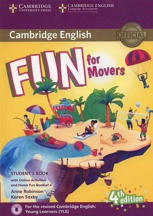 FUN FOR MOVERS STUDENT'S BOOK WITH ONLINE ACTIVITIES WITH AUDIO AND HOME FUN BOO | 9781316617533 | ROBINSON, ANNE / SAXBY, KAREN | Llibres Parcir | Llibreria Parcir | Llibreria online de Manresa | Comprar llibres en català i castellà online