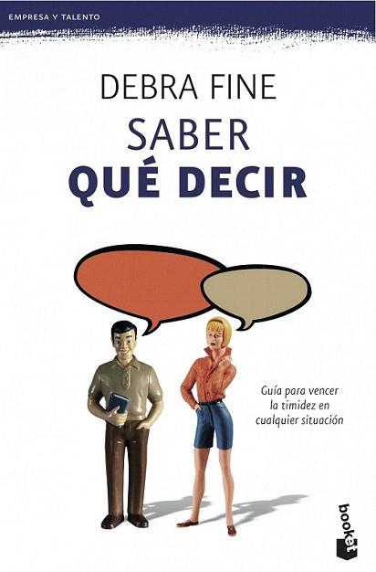 Saber qué decir | 9788499982342 | Debra Fine | Llibres Parcir | Llibreria Parcir | Llibreria online de Manresa | Comprar llibres en català i castellà online