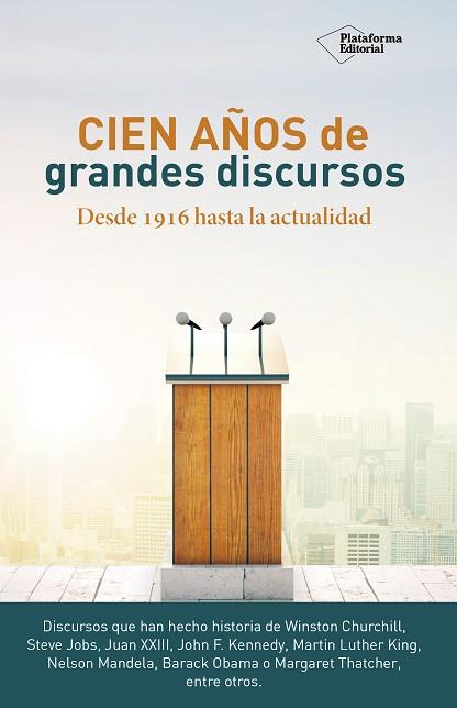 CIEN AÑOS DE GRANDES DISCURSOS | 9788416820849 | Llibres Parcir | Llibreria Parcir | Llibreria online de Manresa | Comprar llibres en català i castellà online