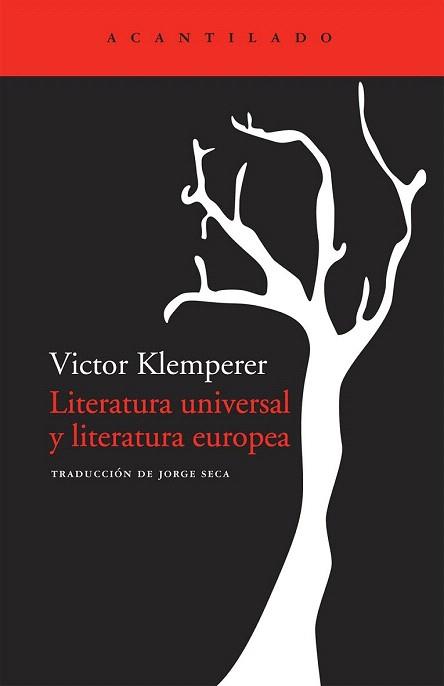 LITERATURA UNIVERSAL Y LITERATURA EUROPEA | 9788492649617 | KLEMPERER VICTOR | Llibres Parcir | Llibreria Parcir | Llibreria online de Manresa | Comprar llibres en català i castellà online