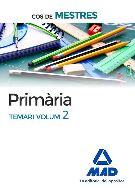 COS DE MESTRES PRIMÀRIA. TEMARI VOLUM 2 | 9788414203484 | AA.VV. | Llibres Parcir | Llibreria Parcir | Llibreria online de Manresa | Comprar llibres en català i castellà online