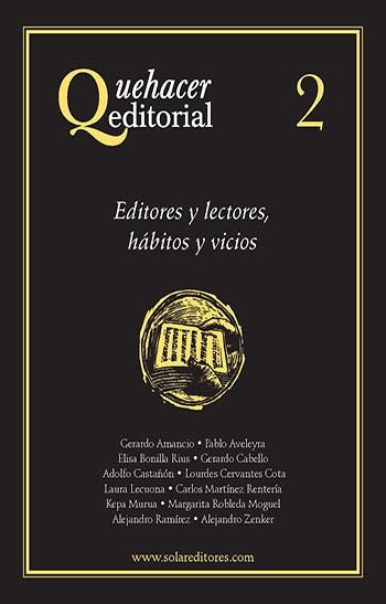 QUEHACER EDITORIAL 2 | PODI28060 | ZENKER  ALEJANDRO | Llibres Parcir | Llibreria Parcir | Llibreria online de Manresa | Comprar llibres en català i castellà online