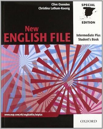 NEW ENGLISH FILE INTERMEDIATE PLUS: STUDENT'S BOOK+WORKBOOK WITH KEY | 9780194519700 | CLIVE OXENDEN / CRISTINA LATHAM KOENIG | Llibres Parcir | Llibreria Parcir | Llibreria online de Manresa | Comprar llibres en català i castellà online