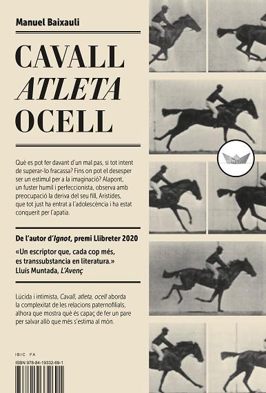 CAVALL, ATLETA, OCELL | 9788419332691 | BAIXAULI, MANUEL | Llibres Parcir | Llibreria Parcir | Llibreria online de Manresa | Comprar llibres en català i castellà online