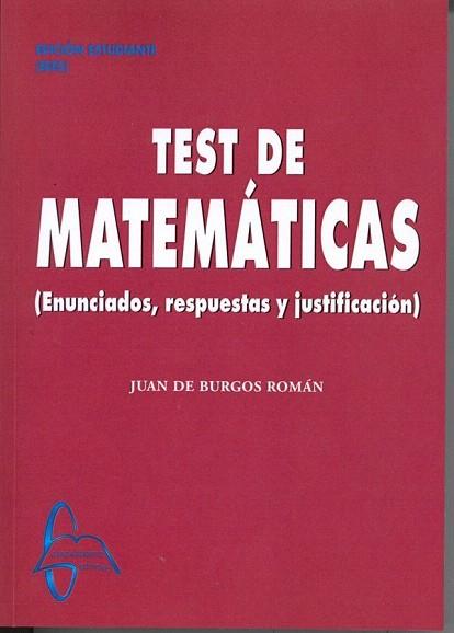 Test matemáticas i | 9788415214779 | Burgos Roman,Juan | Llibres Parcir | Llibreria Parcir | Llibreria online de Manresa | Comprar llibres en català i castellà online