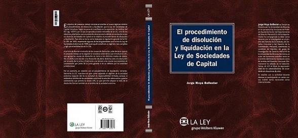 EL PROCEDIMIENTO DISOLUCION LIQUIDACION LEY SOCIEDADES CAPI | 9788481267976 | MOYA BALLESTER JORGE | Llibres Parcir | Llibreria Parcir | Llibreria online de Manresa | Comprar llibres en català i castellà online